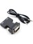 HDMI Uyumlu To VGA HDMI Uyumlu Kadın - VGA Erkek Dönüştürücü Adaptör W/ses Desteği 1080P (Yurt Dışından) 2