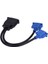 Dms-59 Pin 5.9mm Erkek 2 VGA 15 Pin Dişi Splitter Adaptör Uzatma Kablosu Tel Hp Dell Monitör Tv Projektörü Hdtv Için (Yurt Dışından) 5