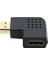 Sol 90 Derece Sağ Açı HDMI Erkek - HDMI Dişi HDMI Adaptör Dönüştürücü (Yurt Dışından) 2