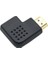 Sol 90 Derece Sağ Açı HDMI Erkek - HDMI Dişi HDMI Adaptör Dönüştürücü (Yurt Dışından) 3