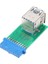 Çift USB 3.0 Tip-A Dişi - Anakart Adaptör Kartı 20PIN/19PIN Başlık Adaptör Kartı (Yurt Dışından) 5