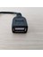 Dc 5.5mm x 2.1mm Erkek Adaptör - USB Tip A Dişi Uzatma Güç Kablosu 12CM (Yurt Dışından) 3