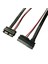Frist Link 6 Inç Slimline 13 Pin Sata Erkek - 22 Pin Sata Dişi Kablo Adaptörü-Sataııı Kablo (Yurt Dışından) 1