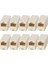 10 Adet CAT5E RJ45 Dişi - Dişi Inline Çoğaltıcı Kaplin Marangoz Konnektörü SGA998 (Yurt Dışından) 2