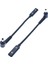 Dc Güç Adaptörü 4.0X1.35MM Erkek Fiş USB Tip C Dişi Jack Konnektörü Kablo Kablosu ile Asus Zenbook UX305 UX300 UX32A (Yurt Dışından) 5
