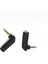 Adet Sağ Açı Jack 3.5mm Dişi 2.5mm 4 Kutuplu Stereo Erkek Fiş Kulaklık Adaptörü Dıy Altın Kaplama Konnektör (Yurt Dışından) 1