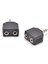 2 Adet Ses 3.5mm Jack Erkek Çift Aux Kadın Kulaklık Y Splitter Adapte Mikrofon Ses Y Splitter Kablosu Kulaklık Pc Adaptörü (Yurt Dışından) 2