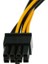 20CM Çift Sata Güç Kablosu 1 In 2 Erkek 15PIN - 8pin Sata KABLOSU15P - 8p Grafik Kartı 18AWG Tel Konektörü Madencilik Madenci Için (Yurt Dışından) 4