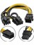 6 Pin - Çift Pcıe 8 Pin (6+2) Grafik Kartı Pcı Express Güç Adaptörü Gpu VGA Uzatma Kablosu Madencilik Kartı Güç Kablosu (Yurt Dışından) 1