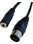 Dın 3.5mm Kablo 5 Pin Dın Fiş Erkek 3.5 mm Kadın Smartphone Aux Kulaklık Stereo Jak Adaptörü Giriş Kablosu 1.5 M (Yurt Dışından) 5