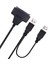 Tıshrıc Sata USB Sabit Sürücü Kablosu Sata USB Adaptörü HDD USB Adaptörü Usb2.0 Sata Sabit Disk 22PIN Sata Kablosu Molex (Yurt Dışından) 2