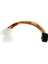 4 Pin Molex 6 Pin Pcı-E Atx Psu Güç Adaptörü Grafik Ekran Kartı Dönüştürücü Kablo Hattı Adaptörü Güç Kabloları 2 Adet (Yurt Dışından) 1