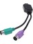 1 Adet USB Erkek Ps/2 Ps2 Dişi Dönüştürücü Kablo Kordonu Dönüştürücü Adaptör Klavye Damla Gemi (Yurt Dışından) 2