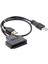 Sıcak Satış USB 2.0 - Sata 7 + 15 Pin 22PIN Adaptör Kablosu 2.5 Için (Yurt Dışından) 1