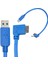 30CM USB 3.0 A Erkek Fişten Mikro B Erkeğe 10PIN 90 Derece Dik Açılı Kısa Kablo (Yurt Dışından) 2
