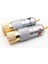 2 Adet/grup Nakamichi Rca Kaynaksız Rca Erkek Bakır Altın Kaplama Ses Soketi Adaptör Fişi Dönüştürücü Konnektörler Hıfı Ses Için (Yurt Dışından) 3