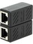 5 Adet Dişi Kadın Ağ Lan Konnektör Adaptörü Çoğaltıcı Genişletici RJ45 Ethernet Kablo Uzatma Dönüştürücü (Yurt Dışından) 3
