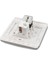 86X86MM Çift 2 Port RJ45 Cat6 CAT5E Duvar Plakası Ağ Kaplaması Duvara Montaj RJ45 RJ11 Keystone Jack Ethernet Priz (Yurt Dışından) 5