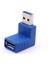 1 Adet Yeni Sıcak Sağ Açı USB 3.0 Tip A Erkek Dişi Fiş Konnektör Adaptörü Dönüştürücü Dizüstü Pc Için (Yurt Dışından) 4