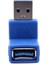 1 Adet Yeni Sıcak Sağ Açı USB 3.0 Tip A Erkek Dişi Fiş Konnektör Adaptörü Dönüştürücü Dizüstü Pc Için (Yurt Dışından) 5