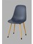 Eames Ahşap Ayak Plastik Sandalye 1