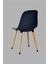 Eames Ahşap Ayak Plastik Sandalye 3