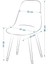 Eames Ahşap Ayak Plastik Sandalye 5