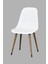 Eames Ahşap Ayak Plastik Sandalye 1