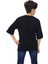 Erkek Çocuk Garni Detaylı Baskılı T-Shirt 9-14 Yaş LX7083 5