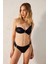 Mia Tek Omuzlu Siyah Bikini Üstü 1