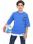 Erkek Çocuk Garni Detaylı Baskılı T-Shirt 9-14 Yaş LX7083 1