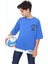 Erkek Çocuk Garni Detaylı Baskılı T-Shirt 9-14 Yaş LX7083 2