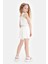 Bg Store Kız Çocuk Beyaz Tulum 23SS0TJ4801 4