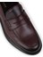 Deri Bordo Comfort Erkek Loafer - 01839MBRDP04 5