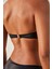 Mia Straplez Parlak Siyah Bikini Üstü 5