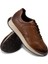 Deri Taba Rengi Erkek Sneaker Ayakkabı - 01725MTBAE02 3