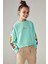 Kız Çocuk Turkuaz Sweatshirt 23FW0SW1591 2