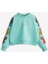 Kız Çocuk Turkuaz Sweatshirt 23FW0SW1591 5