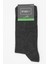 Koyu Antrasit Düz Bambu Elastan Çorap 1060235109 1