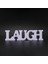 3 Adet Canlı Aşk Laugh Düğün Dekorasyonu Için Ahşap Harfler (Beyaz) (Yurt Dışından) 4