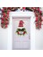 Ön Kapı Için Noel Çelengi, Işıklı Gnome Noel Kapı Çelengi, Kapı Için Yapay Noel Baba Noel Asılı Tabelası (Yurt Dışından) 3