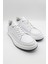 Beyaz Hakiki Deri Bağcıklı Termo Taban Casual Ayakkabı 1033240154 3