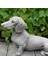 Köpek Hediyeleri Bahçe Dekoru - Veranda Bahçe Çim Dekoru Için Köpek Heykeli Açık, Evcil Hayvan Anıt Heykeli, Yatma Pozisyonu (Yurt Dışından) 4