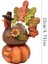 Sgiving Masa Süsü Sonbahar Heykelcik Masa Üstü Reçine Kabak Süslemeleri Parti Sonbahar Süsleri Ev Mutfak Için (Yurt Dışından) 5