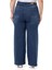 Büyük Beden Yüksek Bel Geniş Paça Mavi Denim Pantolon 3