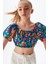 Kız Çocuk Desenli Crop Top 23SS2SW6617 2