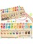 3+ Yaş Için 3'ü 1 Arada Montessori Oyuncakları, Eğitici Manyetik Renk ve Sayı Labirenti, Yeni Yürümeye Başlayan Çocuklar Için Şekil Sıralama Sayma Oyunu, Okul Öncesi Öğrenme Matema (Yurt Dışından) 1