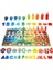 Ahşap Alfabe Sayı Şekli Bulmacalar Çocuklar Için Öğrenme Bulmaca Oyuncakları - Küçük Çocuklar Için Montessori Oyuncakları Balık Tutma Oyuncakları - Ahşap Halkalar Sayma Sıralama Oy (Yurt Dışından) 1
