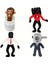 4 Pcs Skibidi Tuvalet Peluş Oyuncak, Kameraman Peluş, Konuşmacı Patronlar Peluşlar, Yumuşak Pamuk Doldurulmuş Hayvan Peluş Bebek Çocuklar Için Koleksiyon Hediyeleri Hayranları Cadı (Yurt Dışından) 1