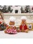 Zencefilli Kurabiye Peluş Bebek, Yılbaşı Dekoru Zencefilli Kurabiye Adam Peluş Oyuncaklar Tatil Dekor Için Doldurulmuş Hayvan Zencefilli Kurabiye Bebek (Erkek + Kız) (Yurt Dışından) 2